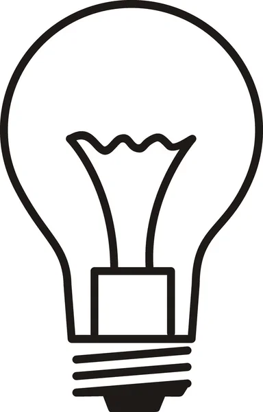 Light bulb — Stock Vector