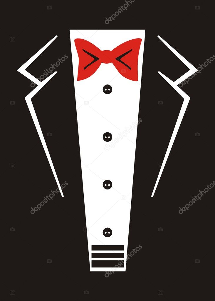 Tuxedo with bow tie