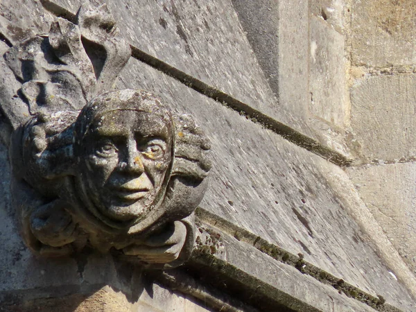 Gárgula da Catedral de Winchester — Fotografia de Stock