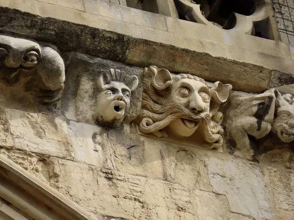 Rostos da Catedral de York — Fotografia de Stock