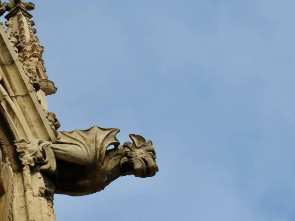 Gárgula da Catedral de York — Fotografia de Stock