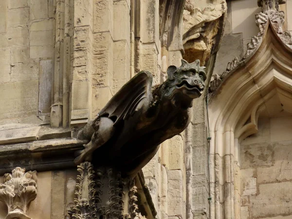 Gárgula da Catedral de York — Fotografia de Stock