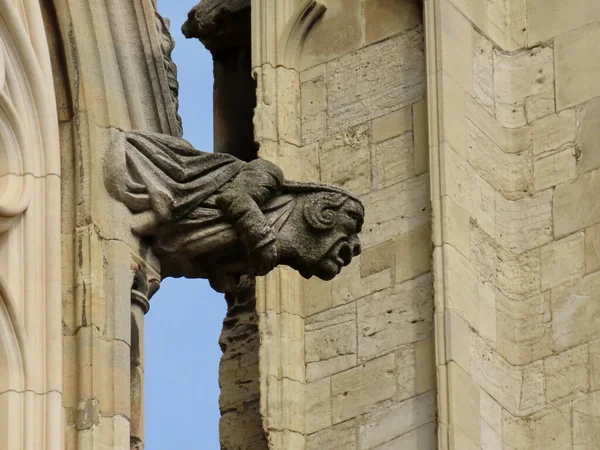 Gárgula da Catedral de York — Fotografia de Stock