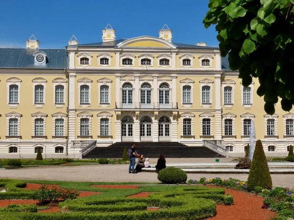 Rundale palace in Latvia — Stock Photo, Image