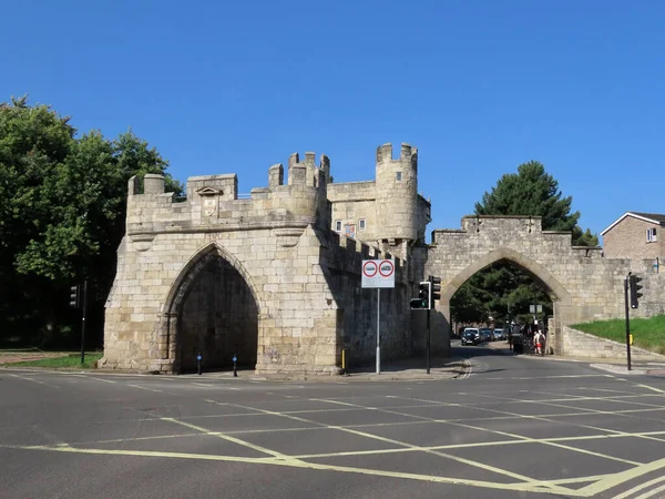 Walmgate Bar i York — Stockfoto