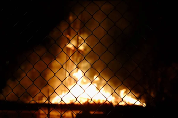 Bonfire v Lucemburku — Stock fotografie