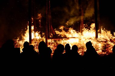 Lüksemburg 'da şenlik ateşi