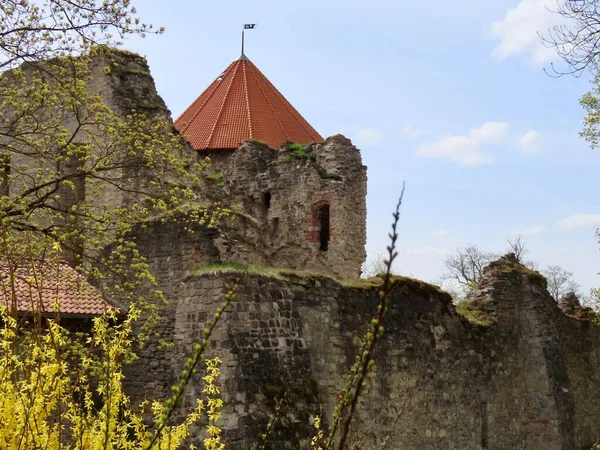 Cesis oder Schloss Wenden — Stockfoto