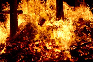 Lüksemburg 'da şenlik ateşi