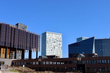Kirchberg 'deki ofis binaları