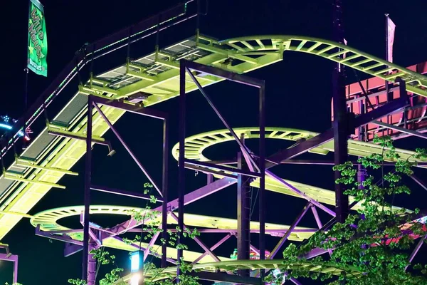 Luxembourg Lüksemburg Schueberfouer Eğlence Fuarında Boş Vahşi Fare Gezisi Ağustos — Stok fotoğraf