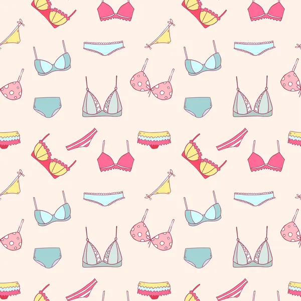 kadın iç çamaşırı, sütyen ve pantolon ile desen