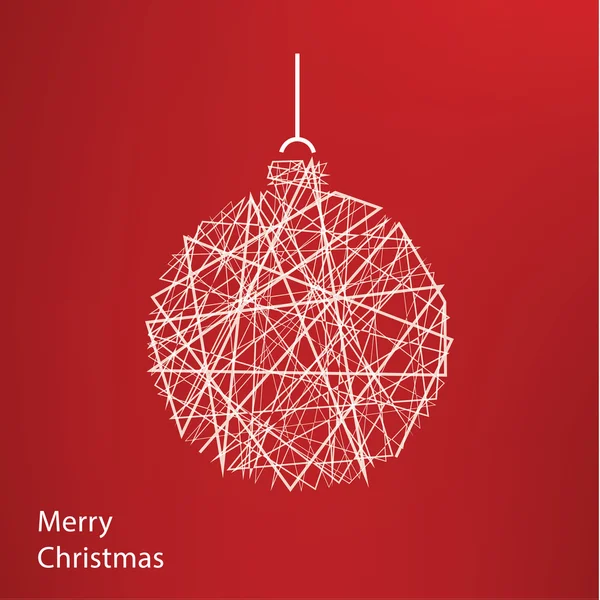 Schéma vectoriel arbre de Noël. Fond de Noël moderne avec — Image vectorielle