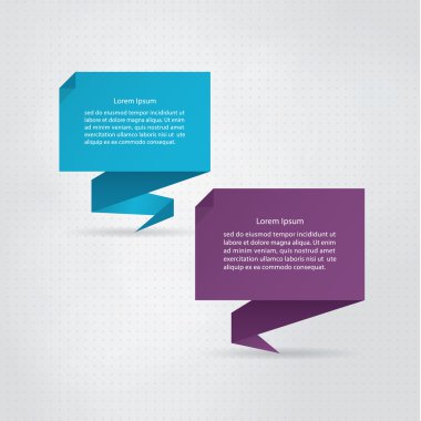 vektör düz tasarım konuşma balonları.