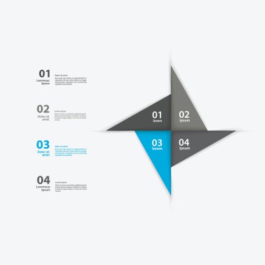 vektör fırıldak şablonu. soyut düzen için sunma ya da