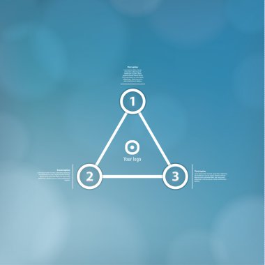sağduyulu şablonuyla minimalist vektör arka plan bulanık. t