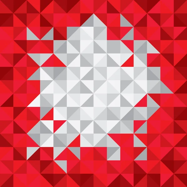 Современный дизайн хипстерский треугольник фона. Разноцветная - серая — стоковый вектор