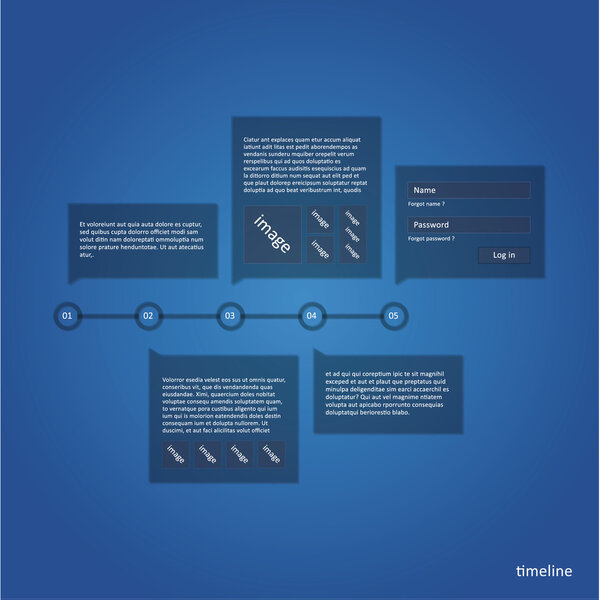 Набор декоративных векторных шаблонов
.