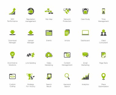 SEO ve geliştirme Icon Setler