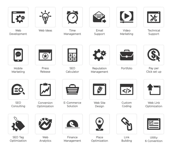 SEO ve geliştirme Icon Setler