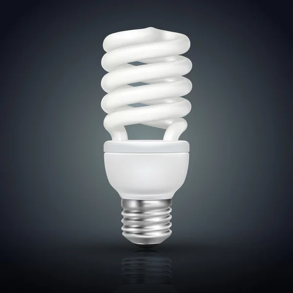 Lampa energooszczędna — Wektor stockowy