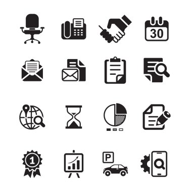 medya ve office simge seti