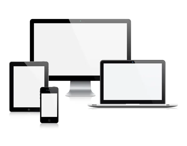 Modern dijital cihazlar vektör