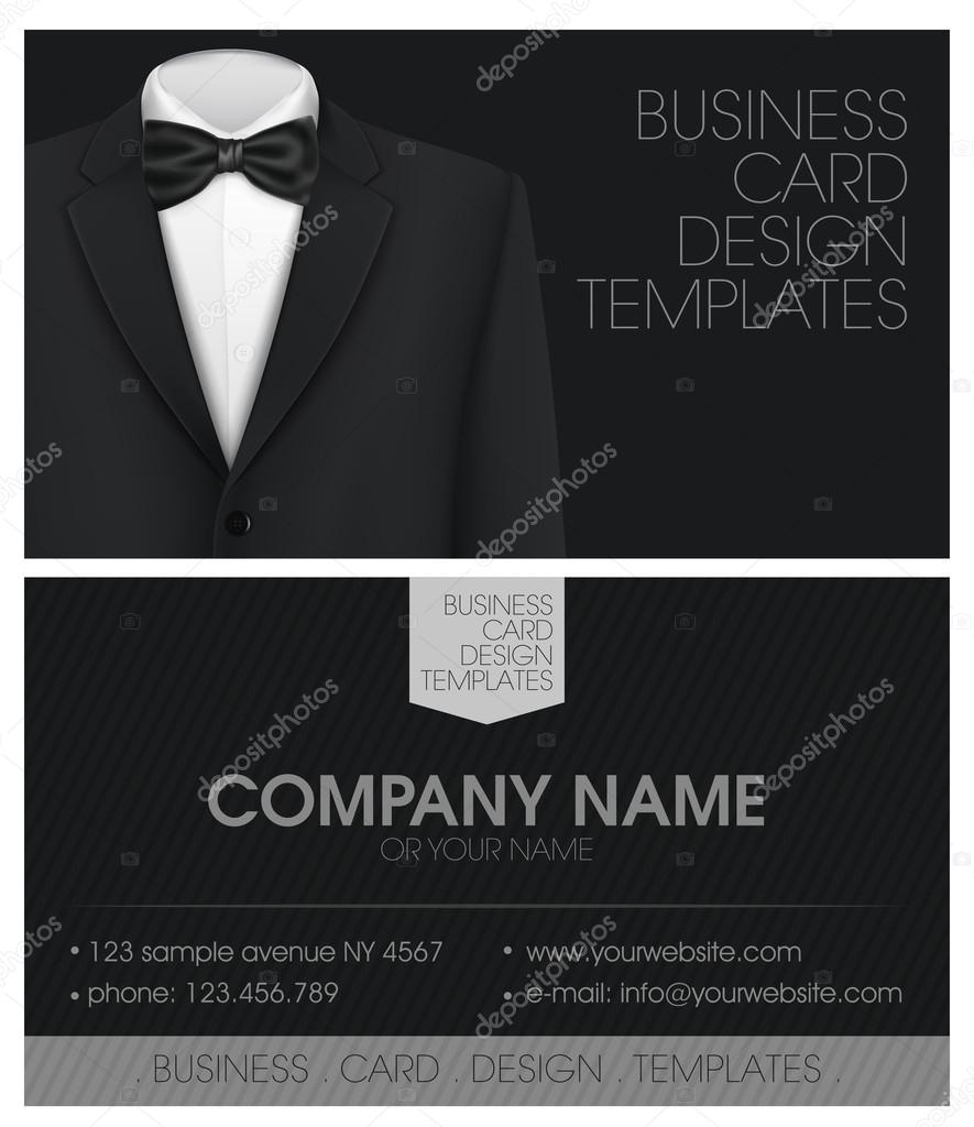 Tuxedo background with bow and tie