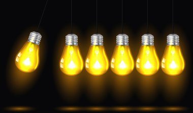 fikir kavramı ile Işık Ampüller
