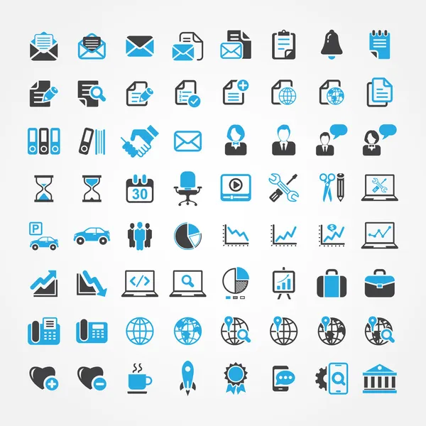 Web icons for business, finance and communication — Stock Vector