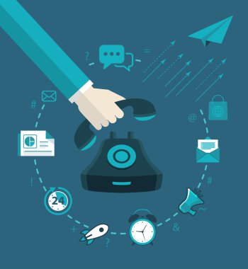 Elini aç bir telefonu