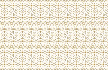 Zarif soyut çiçek süsü. Arkaplan, duvar kağıdı, tekstil baskı, ambalaj, ambalaj, vs. için kusursuz desen