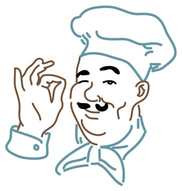 Pizza chef logosu