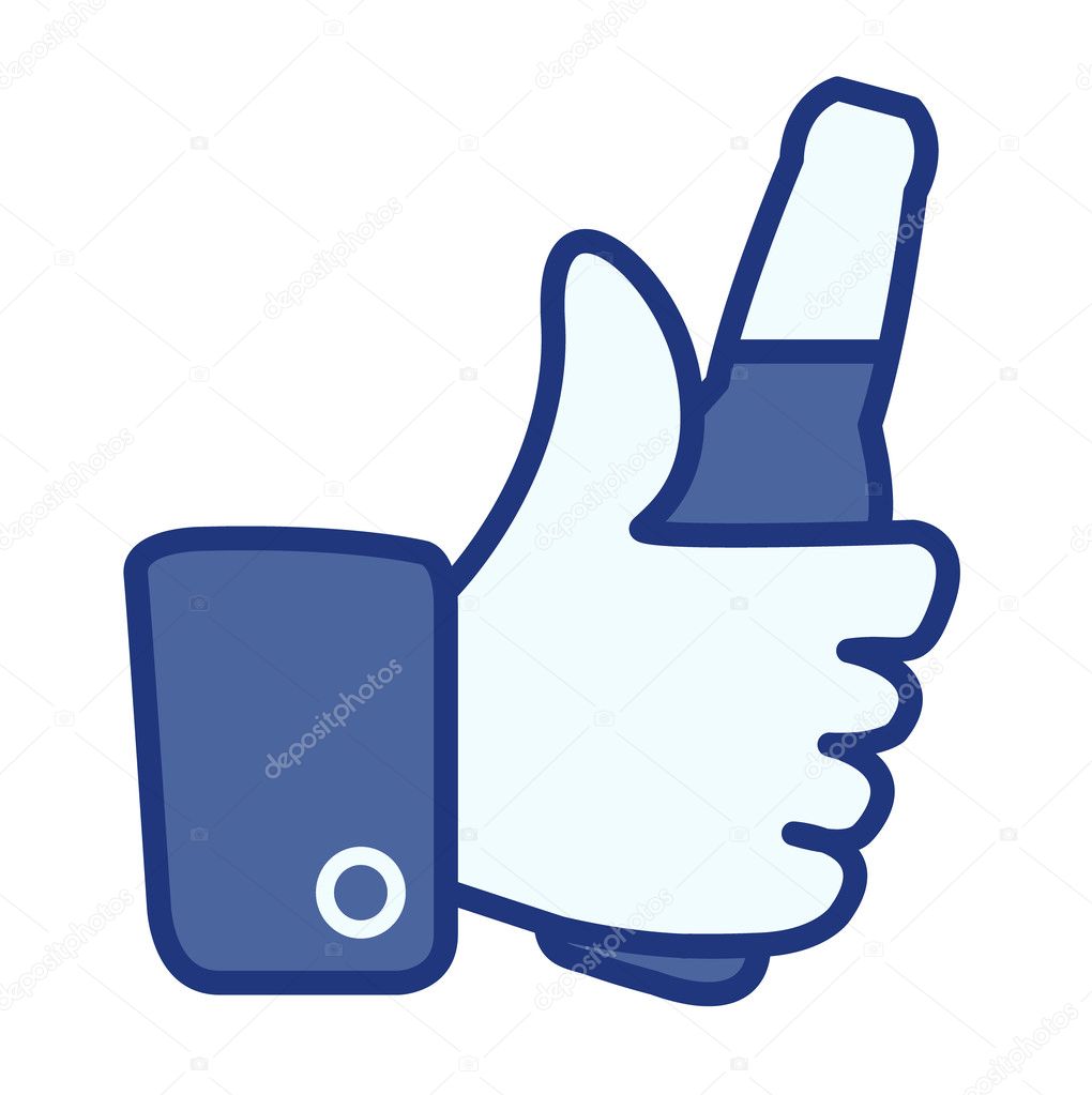 Like thumbs up symbol icon with beer bottle, vector illustration
