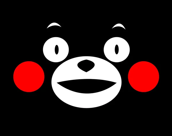 Kumamon satanbär — Stockvektor