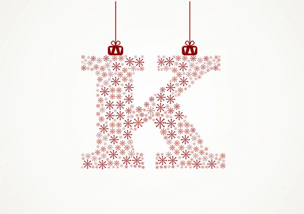 Alphabet, K — Stock Photo, Image