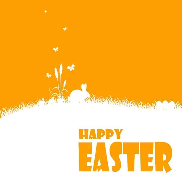 Boldog húsvéti kártya illusztráció — Stock Vector