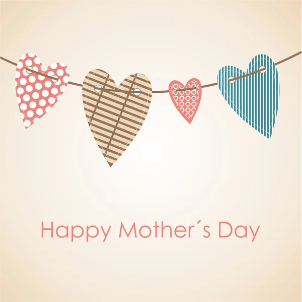 Glædelig mors dag – Stock-vektor