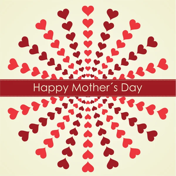 Glædelig mors dag – Stock-vektor