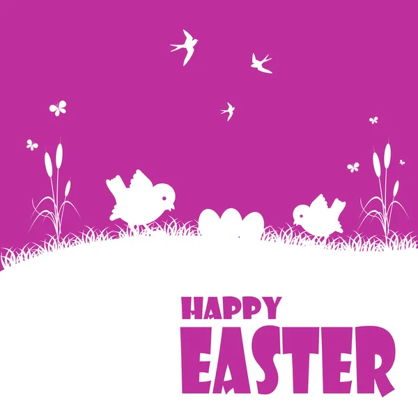 Happy easter cards illustration — Stock Vector