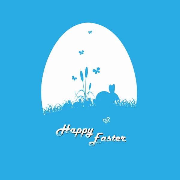 Felices tarjetas de Pascua ilustración — Vector de stock