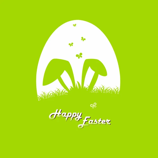 Felices tarjetas de Pascua ilustración — Vector de stock