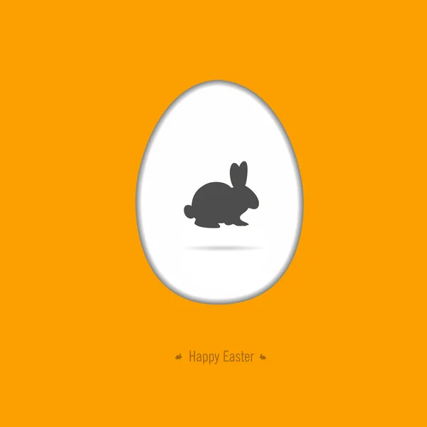 Feliz tarjeta de Pascua con motivo de Pascua — Archivo Imágenes Vectoriales