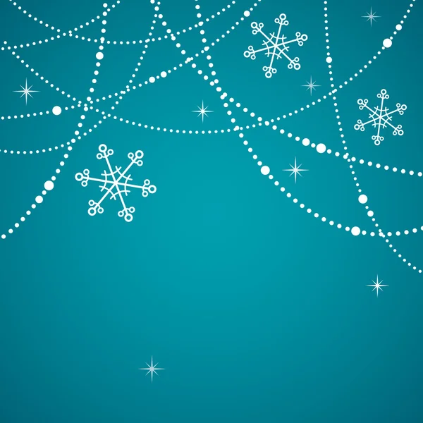 Abstrakter weihnachtlicher Hintergrund — Stockvektor
