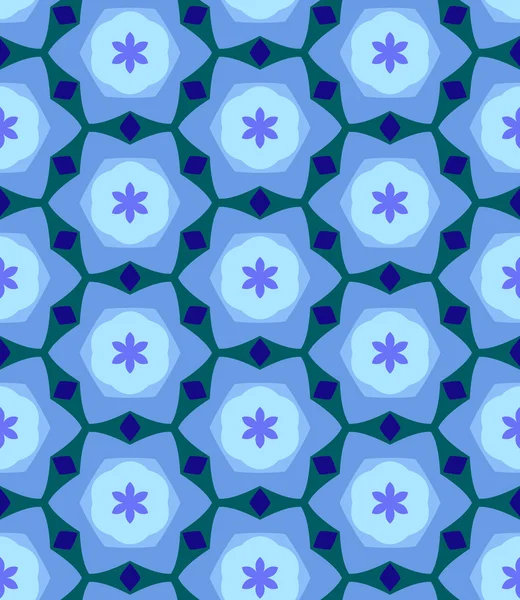 Patrón geométrico abstracto sin costura vectorial — Vector de stock