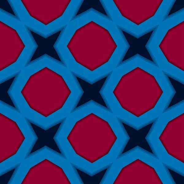 벡터 원활한 추상 기하학적 패턴 — 스톡 벡터
