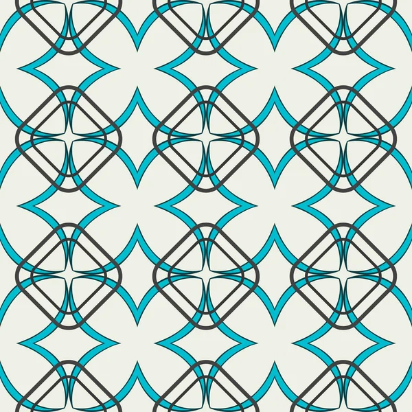 Patrón geométrico abstracto sin costura vectorial — Vector de stock