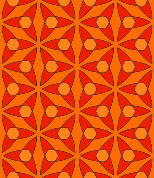 Vector naadloze abstracte geometrische patroon — Stockvector