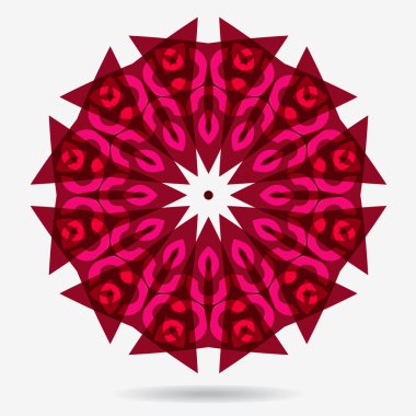 vektör Eko simgesi, çiçek tasarım öğesi