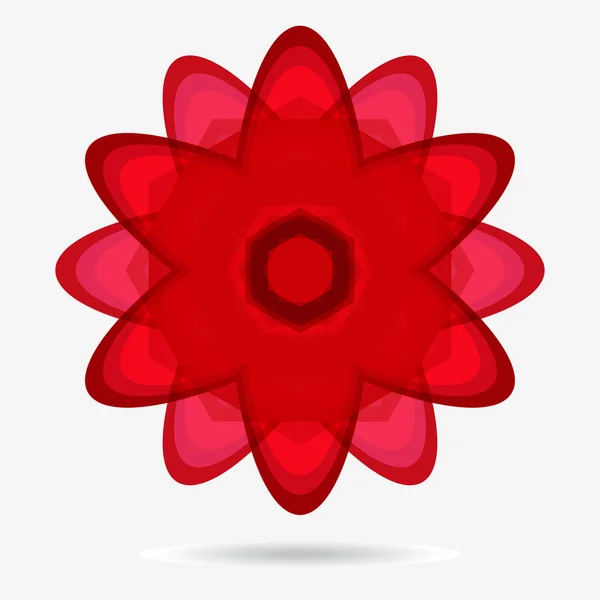 Vektor Öko-Symbol, Blume Design-Element — Stockvektor